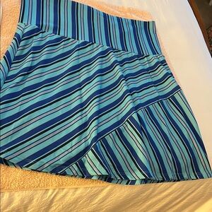 Striped Blue Skirt